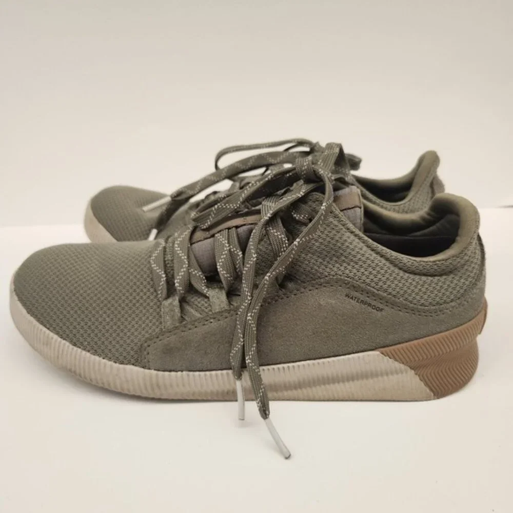 SOREL mens Waterproof Casual Sneakers Green Size 9‎